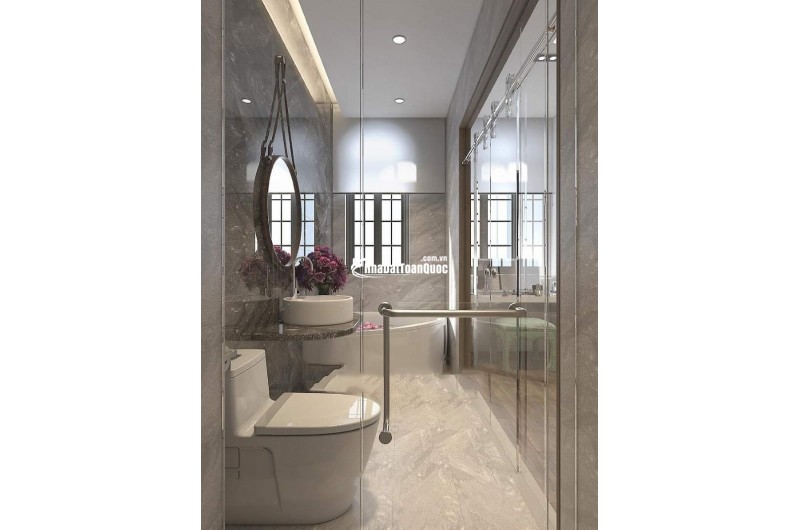 Nhà tôi cho thuê nhà mới, lô góc,vỉa hè, 113m2- 4T, Hoàng Cầu_46 Tr